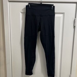 Lululemon Black High-Waisted Leggings sz 10
